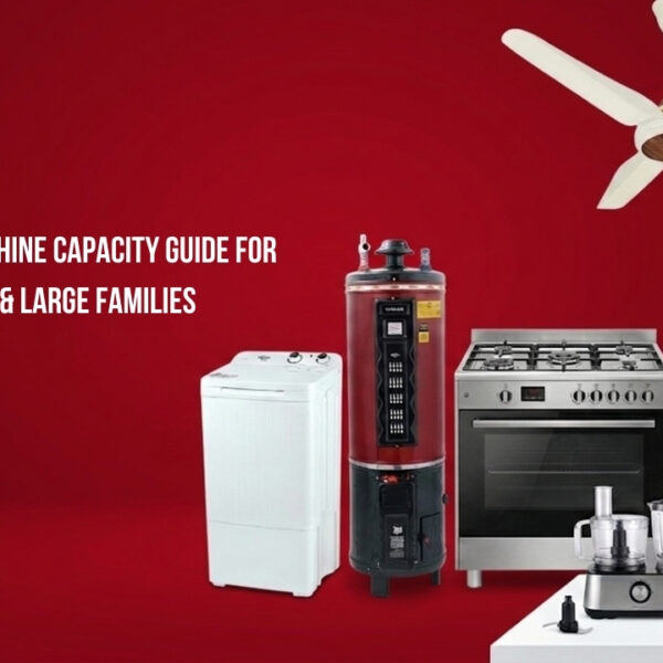 Washing Machine Capacity Guide for Small & Large Families