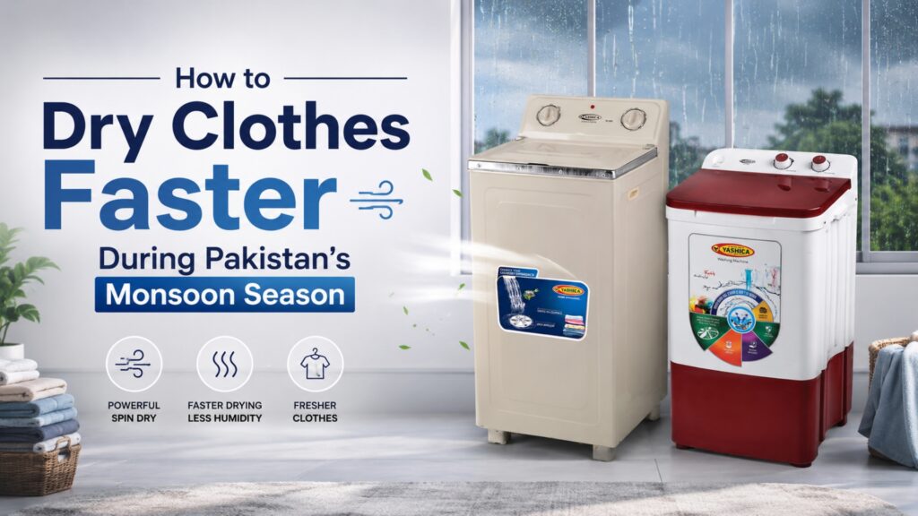How to Dry Clothes Faster During Pakistan’s Monsoon Season