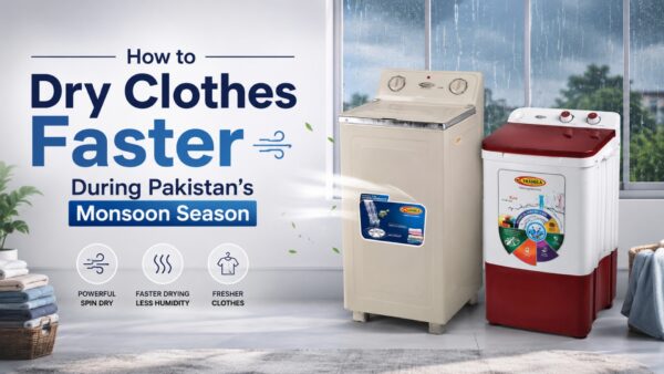 How to Dry Clothes Faster During Pakistan’s Monsoon Season