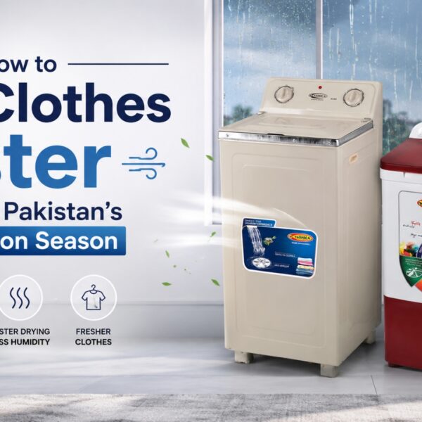 How to Dry Clothes Faster During Pakistan’s Monsoon Season