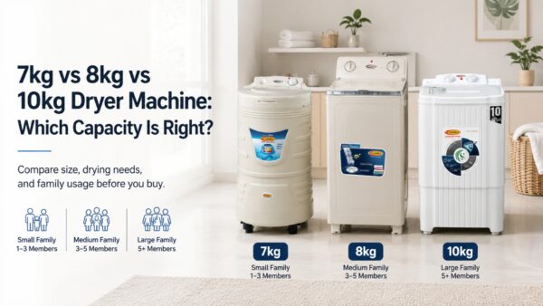 7kg vs 8kg vs 10kg Dryer Machine: Which Capacity Is Right?