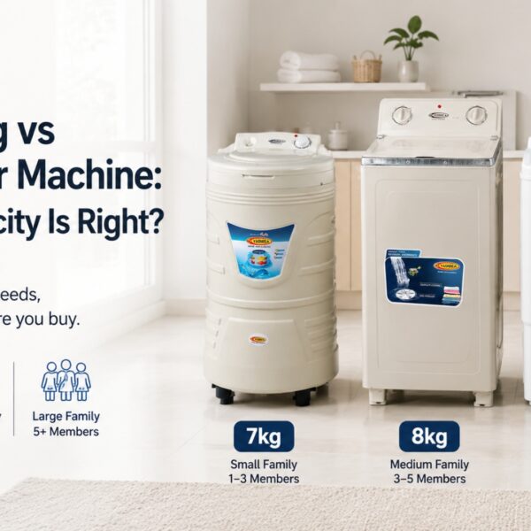 7kg vs 8kg vs 10kg Dryer Machine: Which Capacity Is Right?