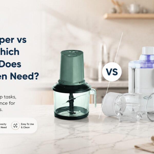 Food Chopper vs Blender: Which Appliance Does Your Kitchen Need?