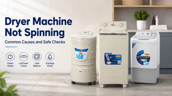 Dryer Machine Not Spinning: Common Causes and Safe Checks