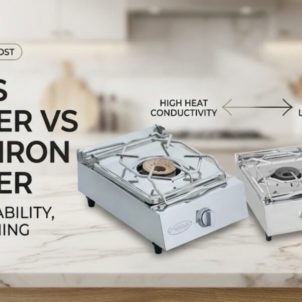 Brass Burner vs Cast-Iron Burner: Heat, Durability and Cleaning