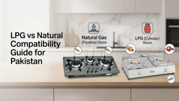 LPG vs Natural Gas Stove: Compatibility Guide for Pakistan