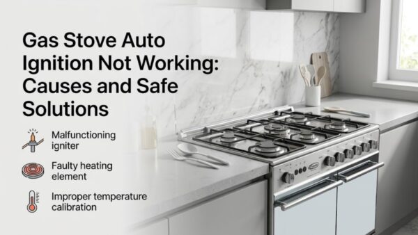 Gas Stove Auto Ignition Not Working: Causes and Safe Solutions