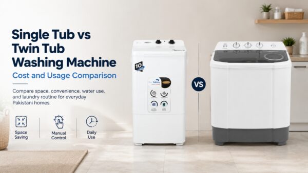 Single Tub vs Twin Tub Washing Machine: Cost and Usage Comparison
