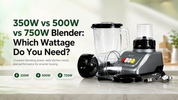350W vs 500W vs 750W Blender: Which Wattage Do You Need?
