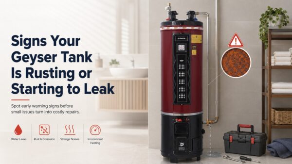 Signs Your Geyser Tank Is Rusting or Starting to Leak
