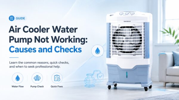 Air Cooler Water Pump Not Working: Causes and Checks