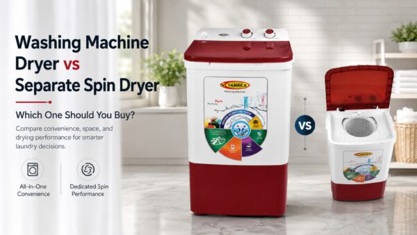 Washing Machine Dryer vs Separate Spin Dryer: Which One Should You Buy?