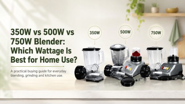 350W vs 500W vs 750W Blender: Which Wattage Is Best for Home Use?