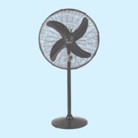 Yashica Future pedestal fan with four blades, 220W motor and rustproof body, model YA-Future