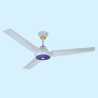 Yashica Grace White AC/DC 220W ceiling fan with three blades and 56-inch sweep